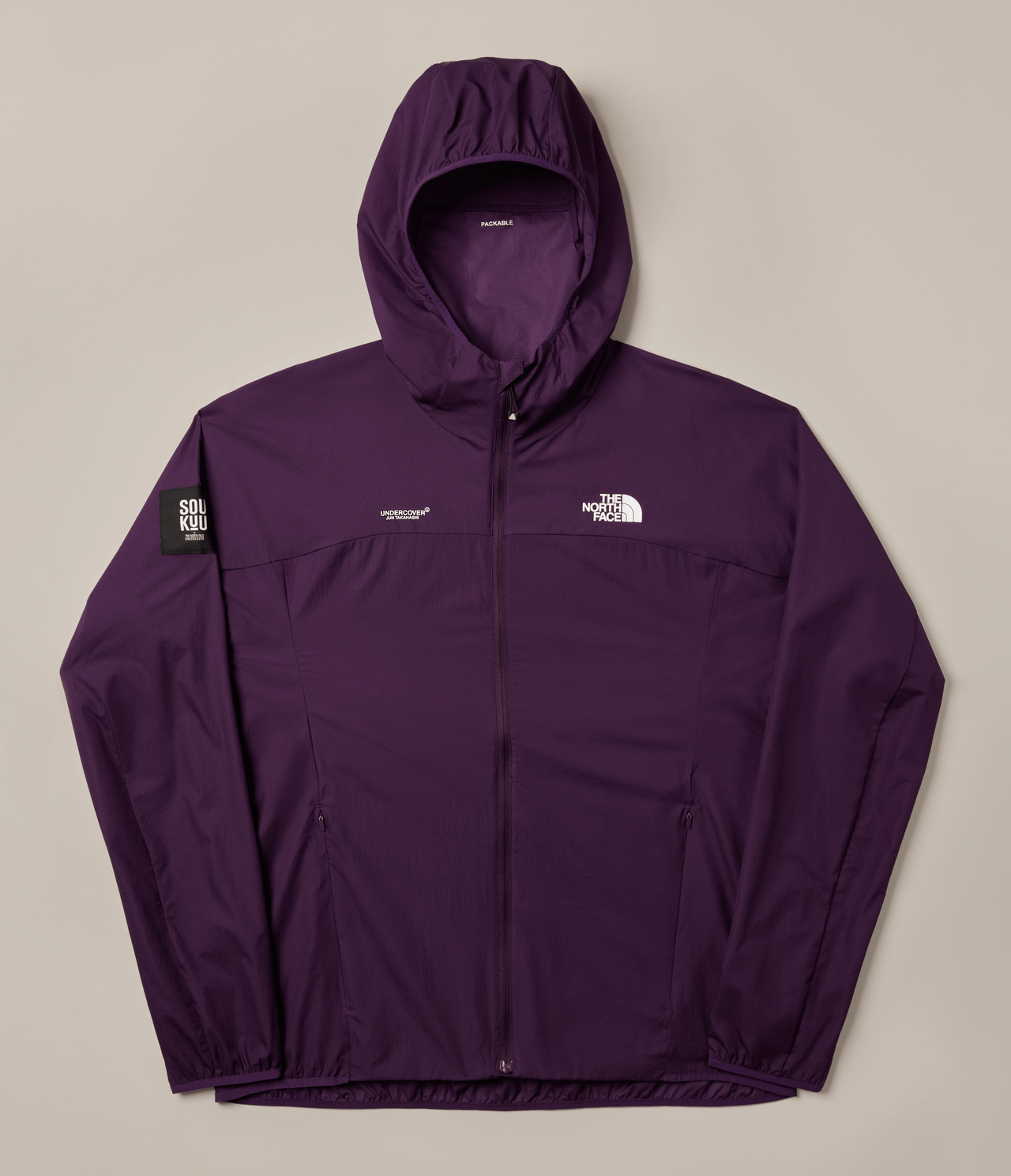 THE NORTH FACE ザ・ノース・フェイス UNDERCOVER アンダーカバー コラボTHE NORTH FACE × UNDERCOVER Trail Run Packable Wind Jacket (ザ・ノース・フェイス x アンダーカバー トレイルラン・パッカブル・ウインドジャケット)　パープル