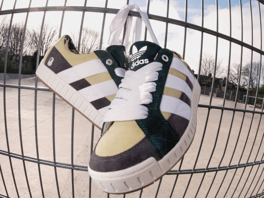 adidas Originals A BATHING APE® コラボ アディダス　エイプ　コラボ　スニーカー　イメージビジュアル４