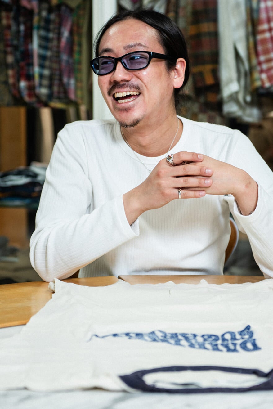 2.〈DAIRIKU × SUGARHILL × BEAMS〉のリンガーT