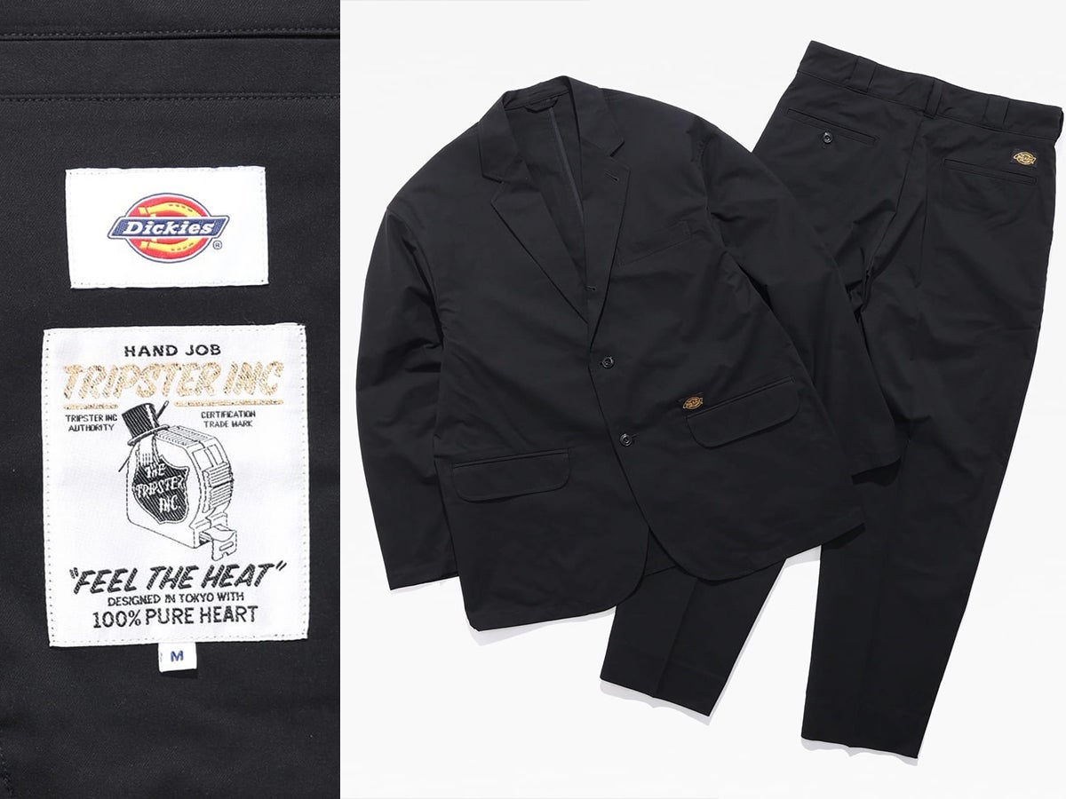 2024SS DICKIES × TRIPSTER SUIT ⑥ BLACK M新品未使用です