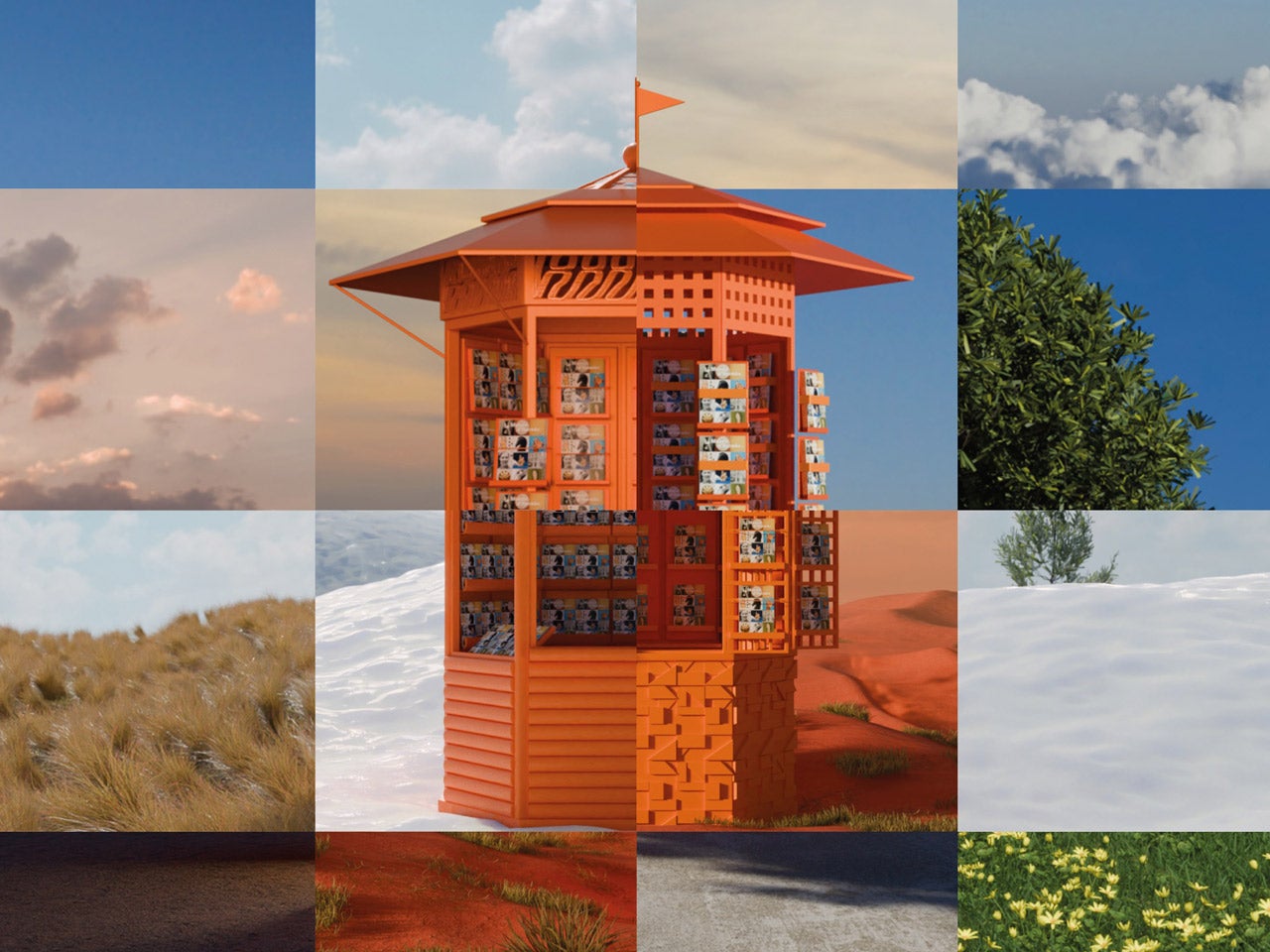 『エルメスの世界』の旅するキオスクが、麻布台ヒルズにやってくる！