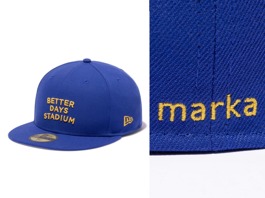 【ニューエラの超話題コラボ】マーカとBETTER DAYS STADIUMとタッグを組んだ野球とファッションが融合したキャップが登場！