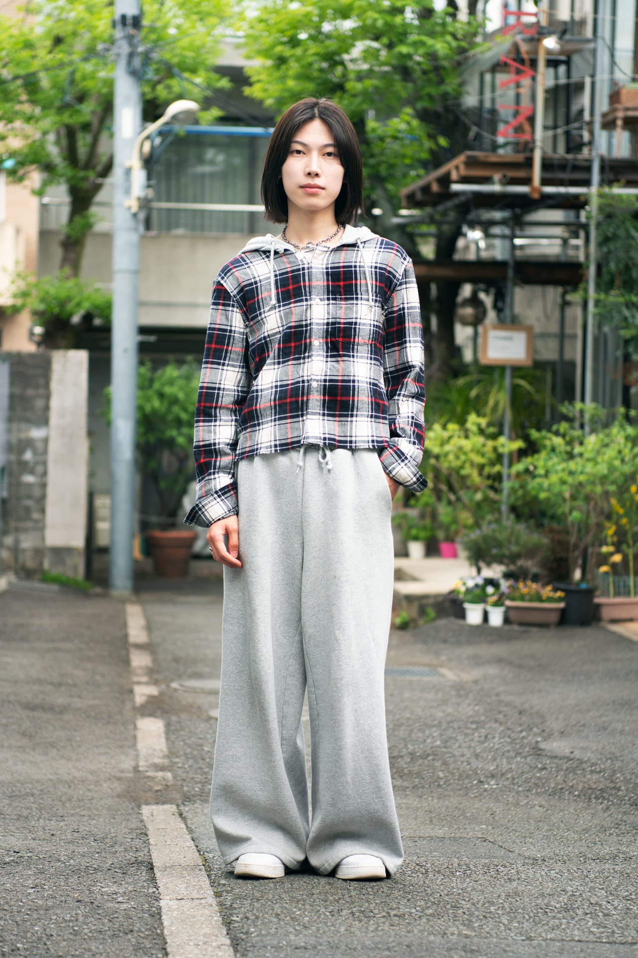 ナイキ エアフォースワン 着こなし