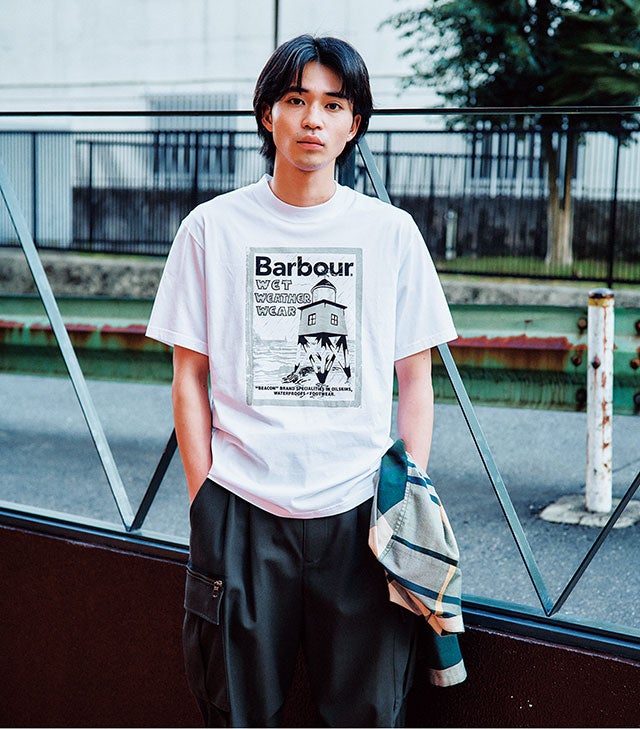 Barbour（バブアー）のTシャツ