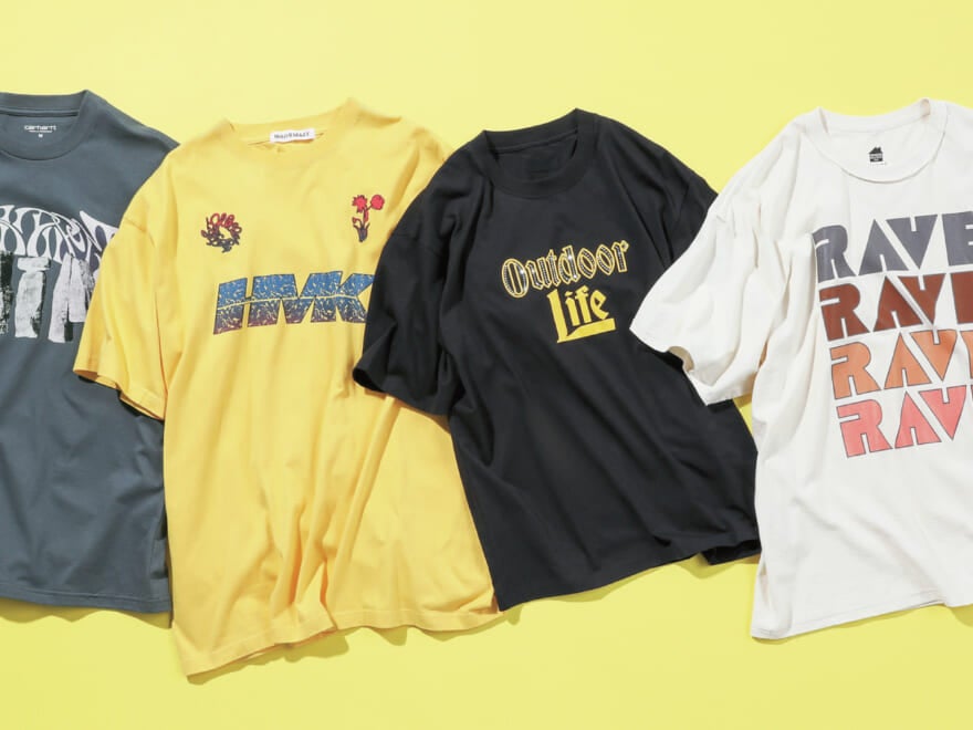 【５月に買うべき主役級Tシャツ21選】カーハート WIP、ブラームス ルーツストック、インテリム…迷ったらコレを選べ！