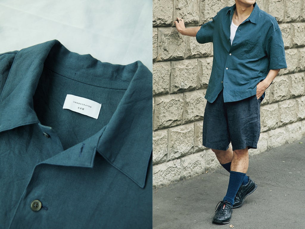 ちょっといい日に着たい！「アンデコレイテッド」のリネンシャツでラフな大人の着こなし３選【服好き読者に聞いた“着回せた”ベストバイ！】