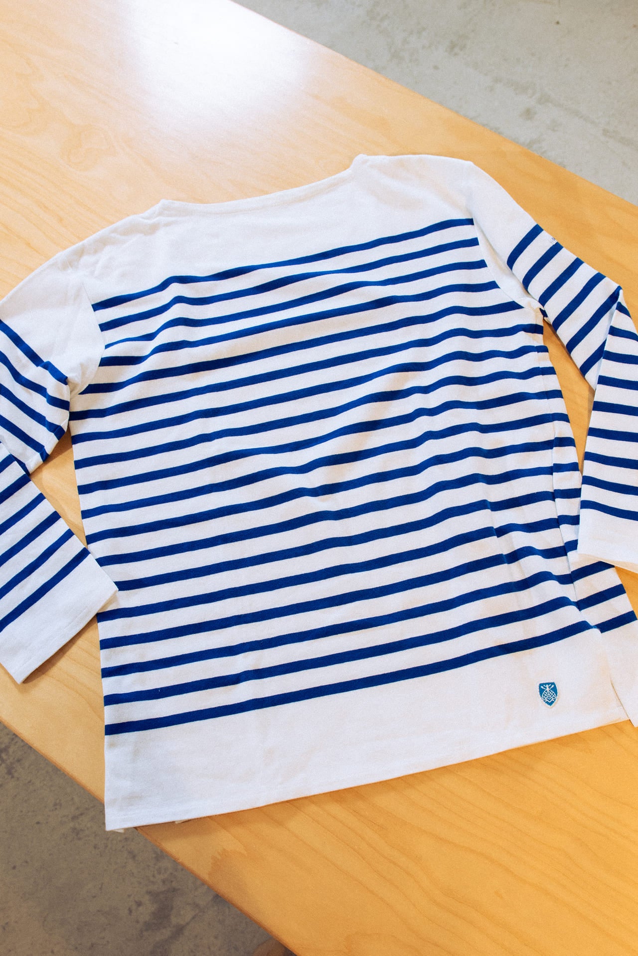 1.〈ORCIVAL〉のボーダーシャツ