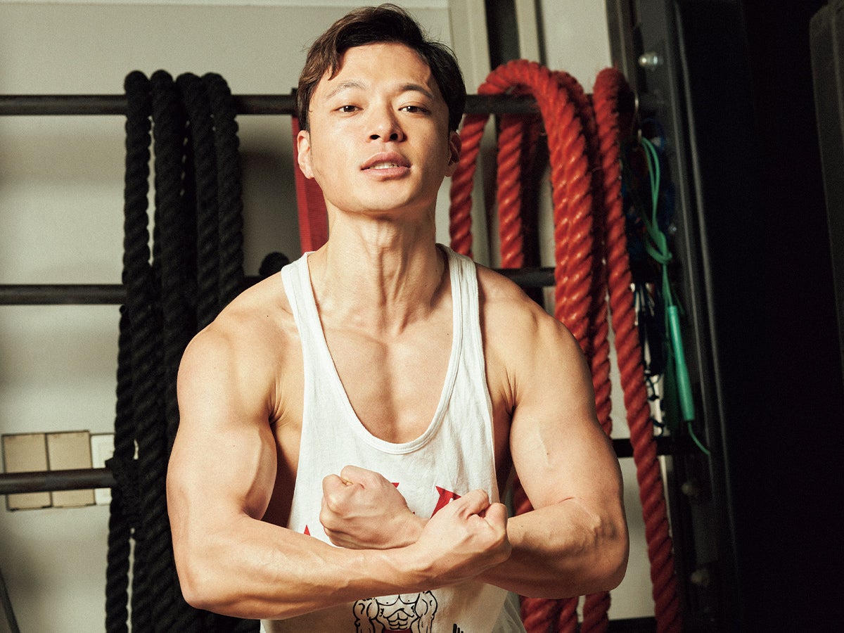 [Gallery]東京ホテイソン ショーゴさんが教えてくれた！パーツ別おすすめトレーニングや愛用のアイテムについて［あの人気者のコレ効くボディメイク術］