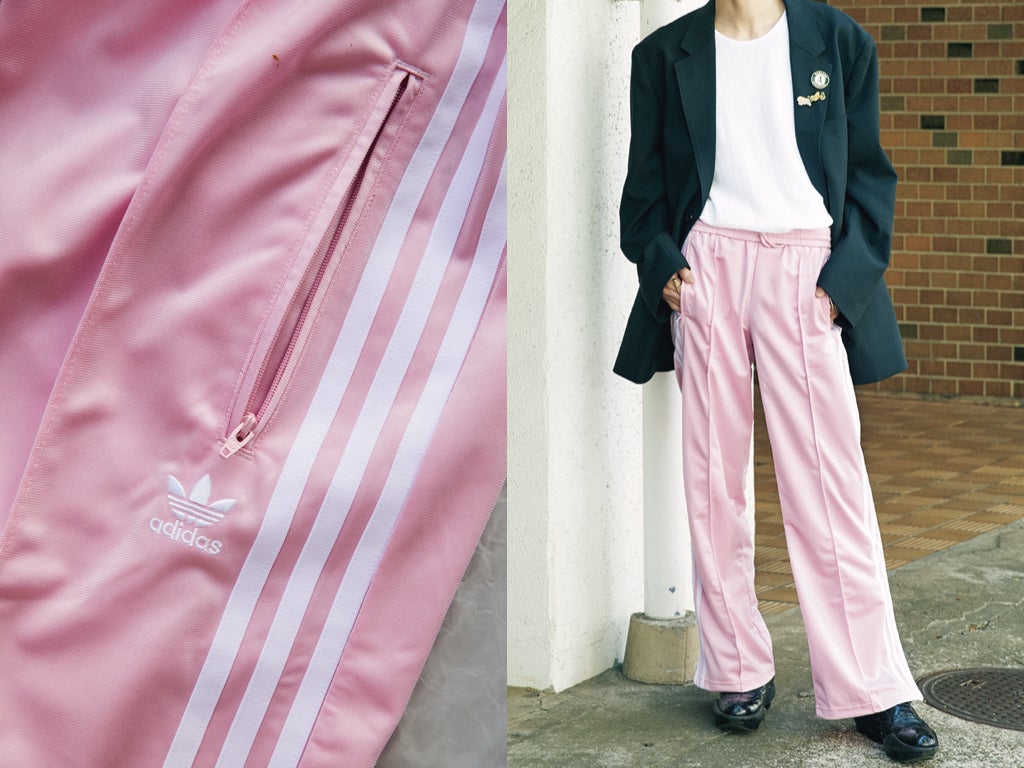 「アディダス」のトラックパンツが再熱！トレンドの色で魅せる着こなし３選。【服好き読者に聞いた“着回せた”ベストバイ！】