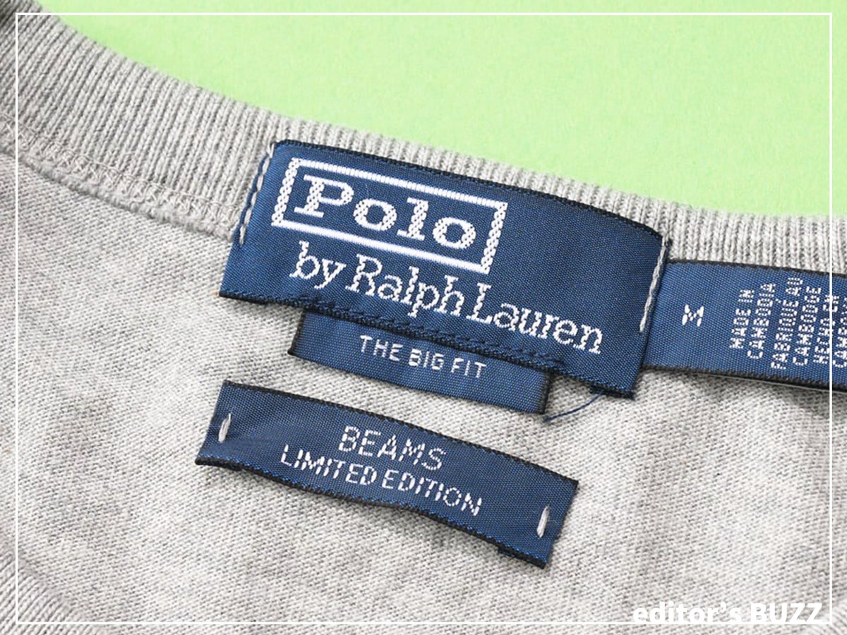 満を持してゲットした特別な「ポロ ラルフ ローレン」のTシャツ。このうえなくかわいげのあるポロベアが実はずっと着たかった…[編集者の愛用私物 #79]