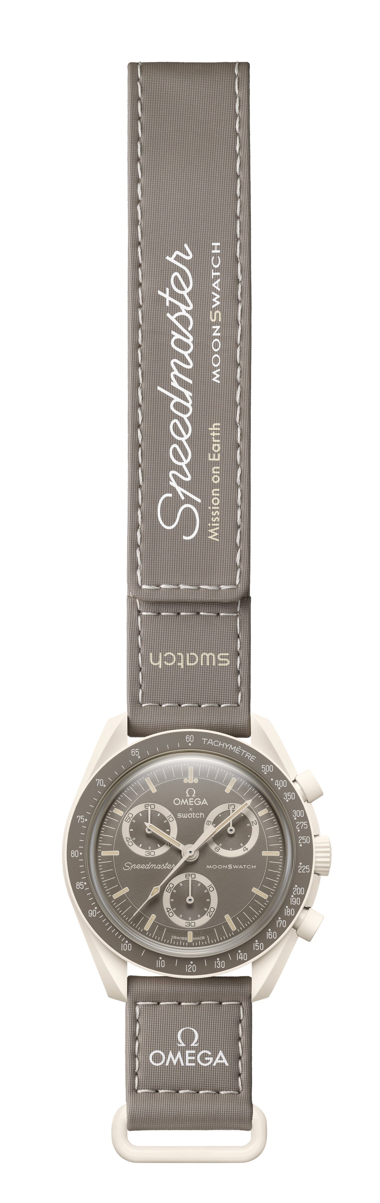 OMEGA オメガ コラボ Swatch スウォッチ 3種類の新しい Bioceramic MoonSwatch MISSION ON EARTHウォッチ サンド 俯瞰