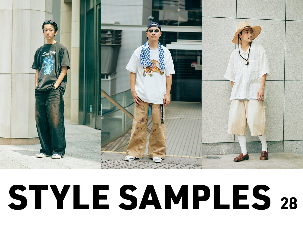 フェス好きによる「都市型フェス」の正解着こなし４選。“テックすぎない”手ぶらスタイルがキーワード！【セレクトショップ対抗・スタイリング一番勝負】Vol.28