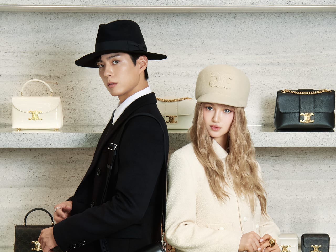 「セリーヌ 御堂筋」にパク・ボゴムとNewJeansのダニエルが来店。エレガントな雰囲気で洗練された空間を堪能！