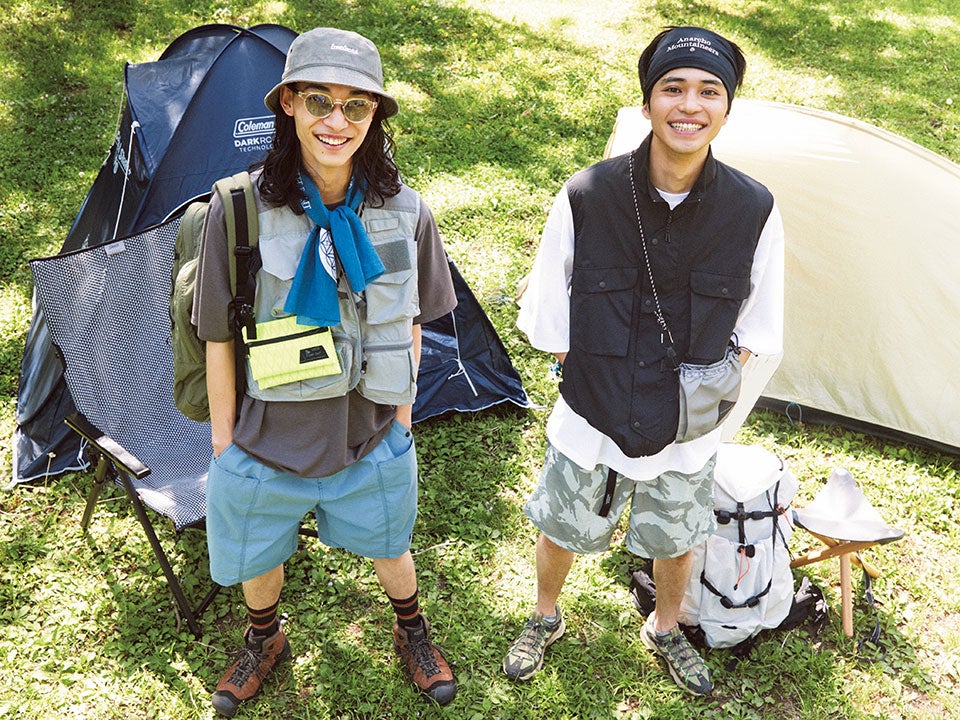 【大自然型フェス編】これさえ揃えれば安心！参考コーデ例&必勝アイテム12選。撥水ベスト、速乾Tシャツ、虫除け機能etc…