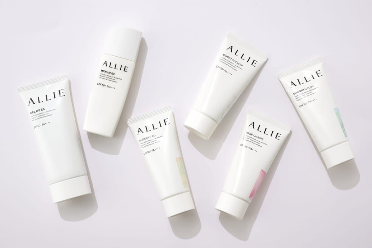 [Gallery]日焼け止め「アリィー（ALLIE）」6種類を徹底比較！トーンアップUVのカラーはどう違う？新作の使用感は？