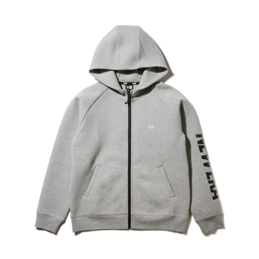 ニューエラ パーカ Sleeve Logo Tech Sweat Full-Zip Hoodie