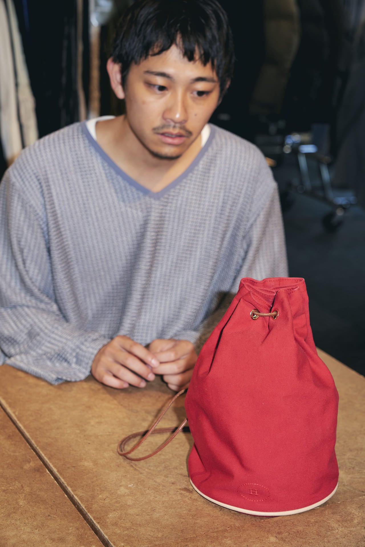 オシャレな人が買ってよかったエルメスの巾着バッグ ポロションミミル 2