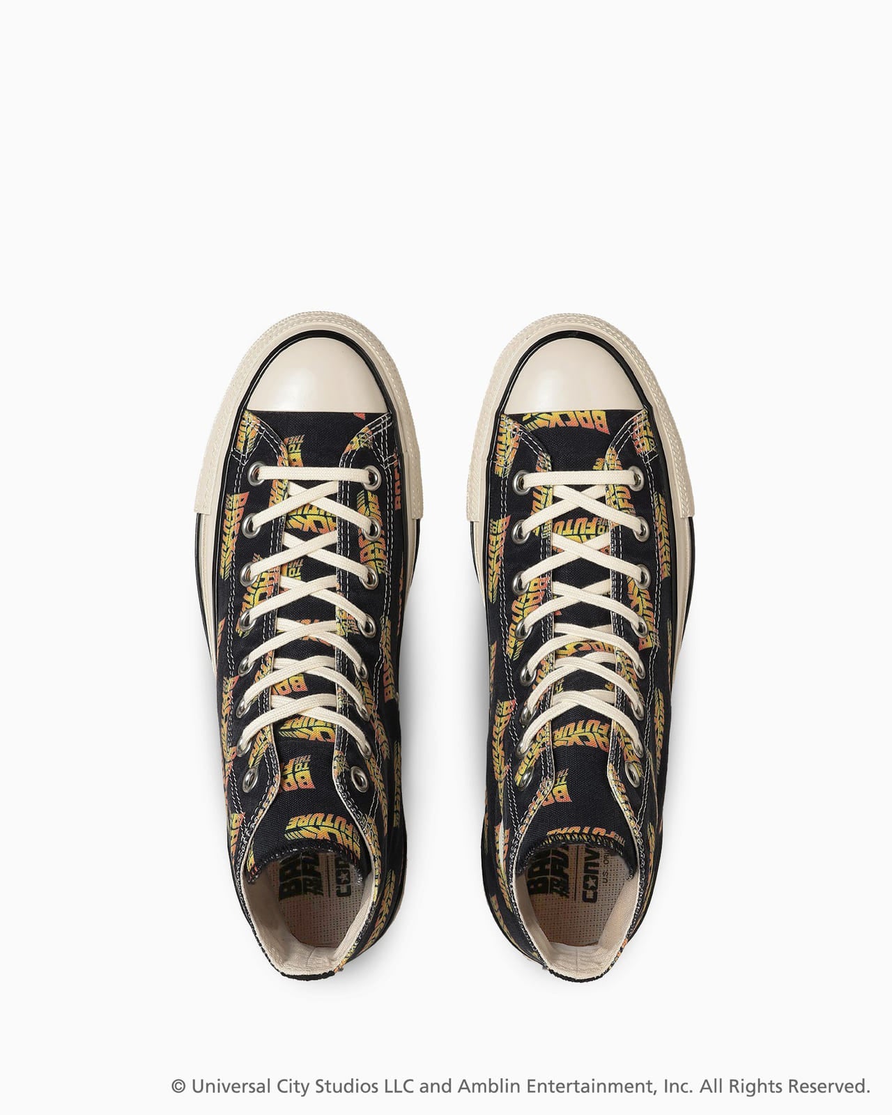 converse コンバース「バック・トゥ・ザ・フューチャー」コラボレーションモデル 俯瞰