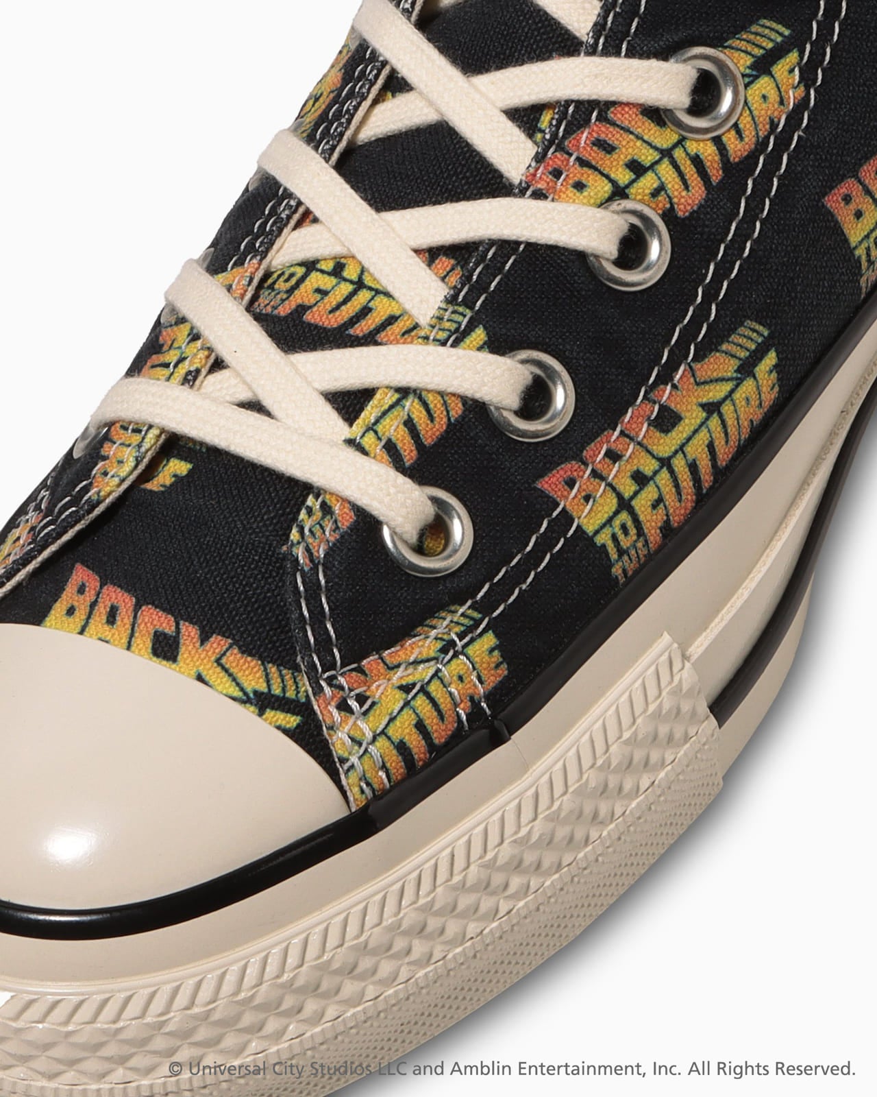 converse コンバース「バック・トゥ・ザ・フューチャー」コラボレーションモデル 爪先