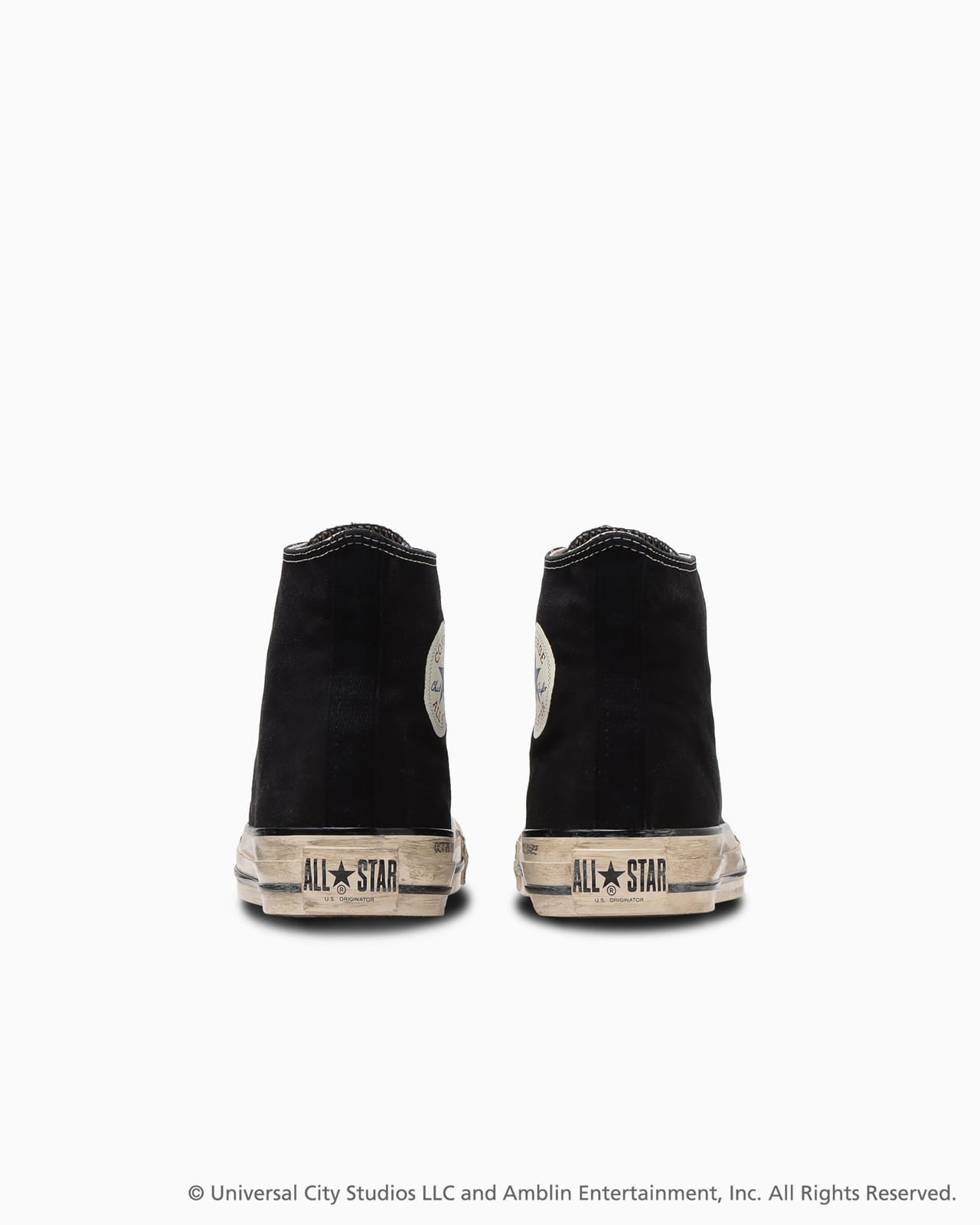 converse コンバース「バック・トゥ・ザ・フューチャー」コラボレーションモデル オーソドックス 踵部分