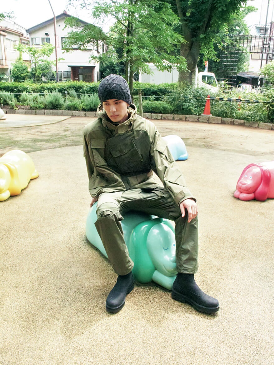 ホワイトマウンテニアリング×ネクサスセブン ジャケット パンツ