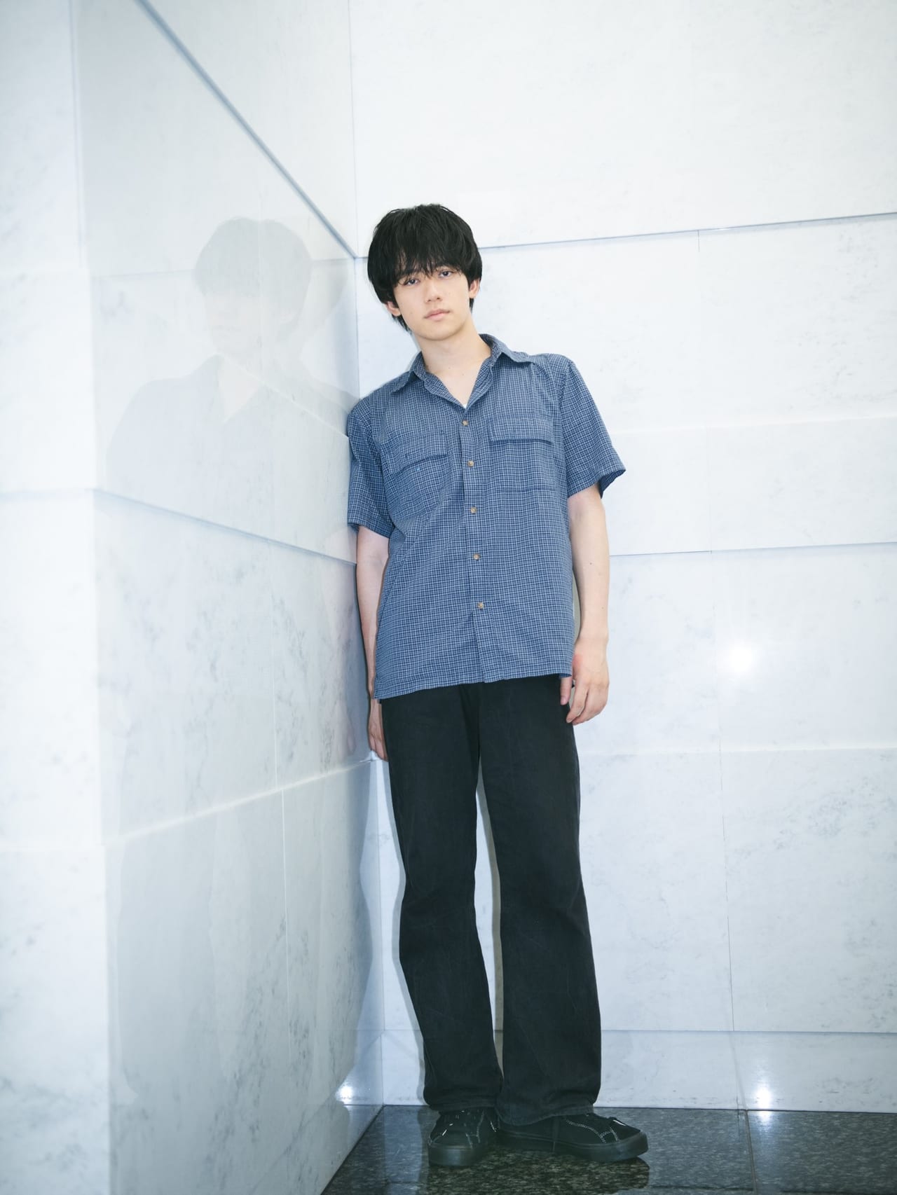 樋之津 琳太郎] 「理想的すぎたギャップのシャツをオーラリーの墨黒