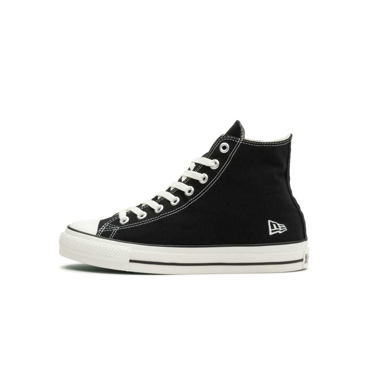 CONVERSE ニューエラ 2型 コラボレーションモデル 側面 ニューエラロゴ