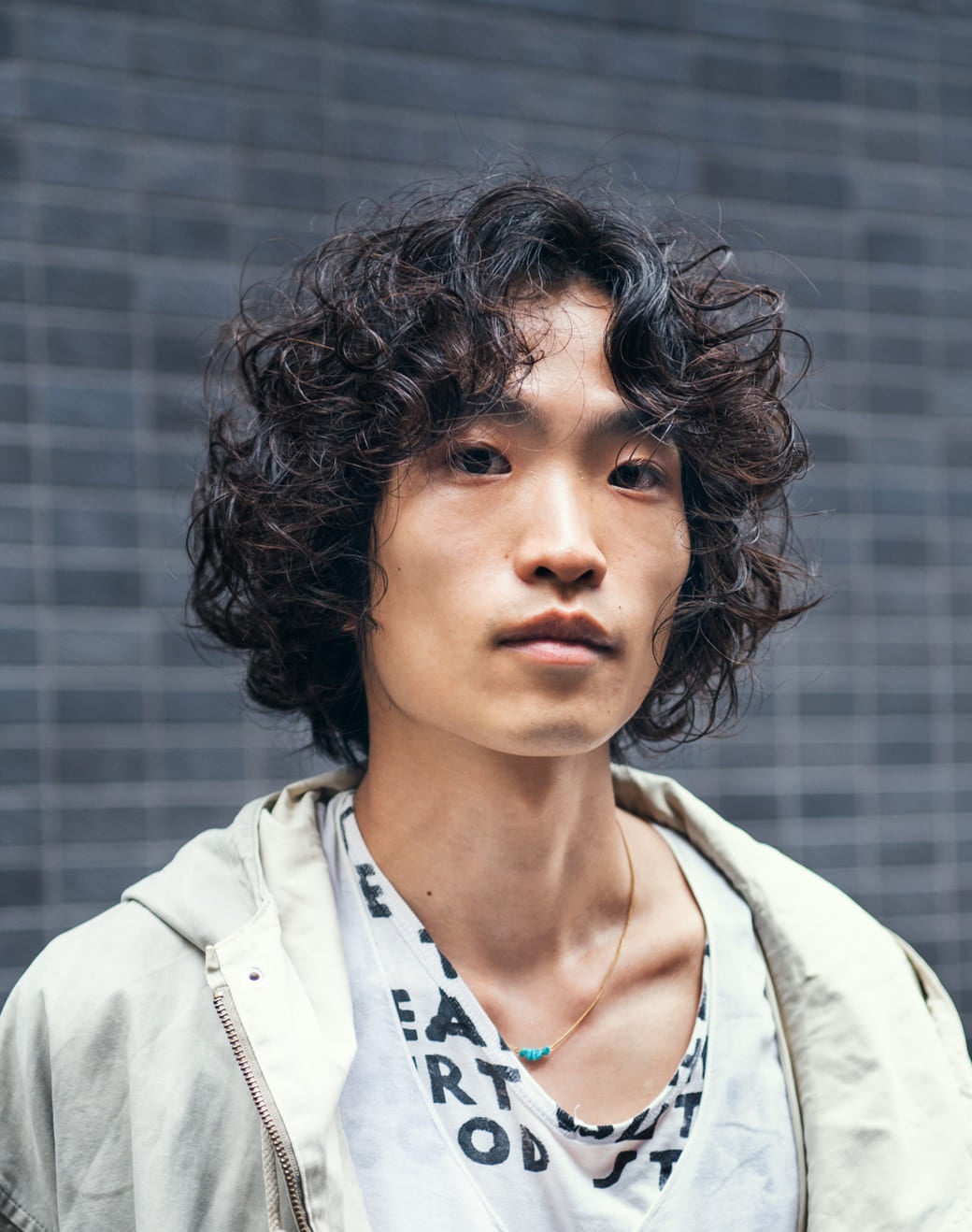 小林大輝　ミディアムパーマ