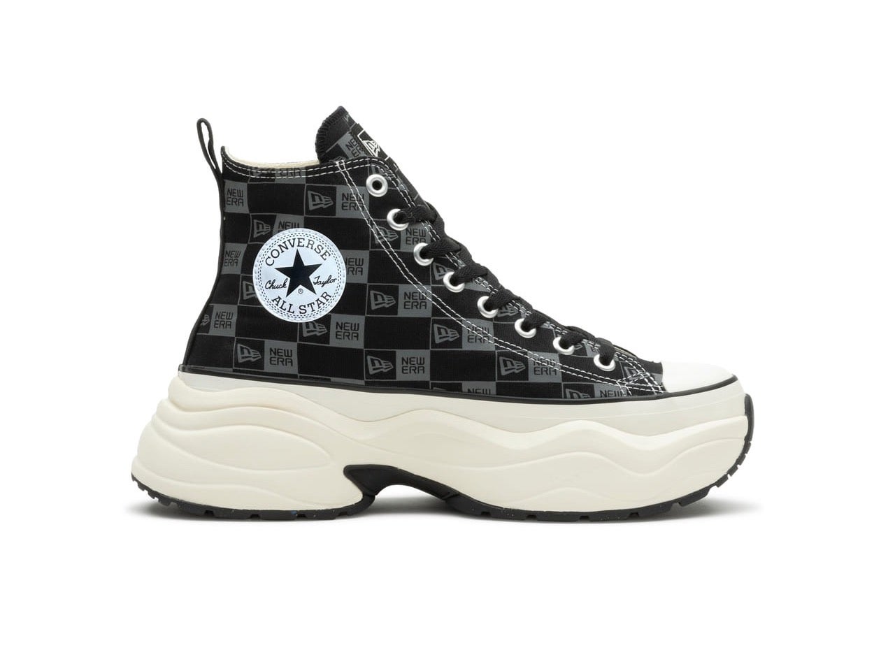 [Gallery]なんと「ニューエラ」のキャップの生地を使用した「コンバース」！ 新発売の厚底スニーカーを含む２型の“コラボなワンスター”が登場！