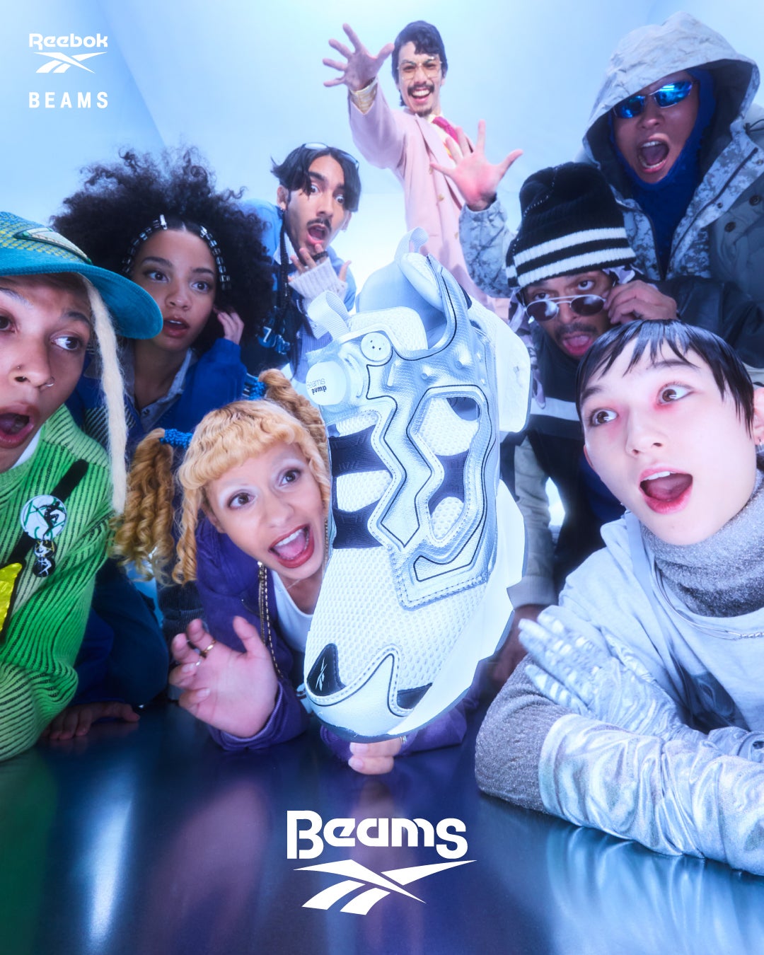 Reebok リーボック BEAMS ビームス 30周年 INSTAPUMP FURY 94 別注作 メインビジュアル