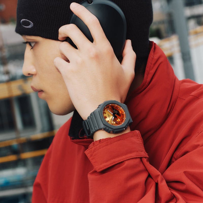 試着のみ CASIO A.P.C. コラボウォッチ シルバー アー・ペー・セーが