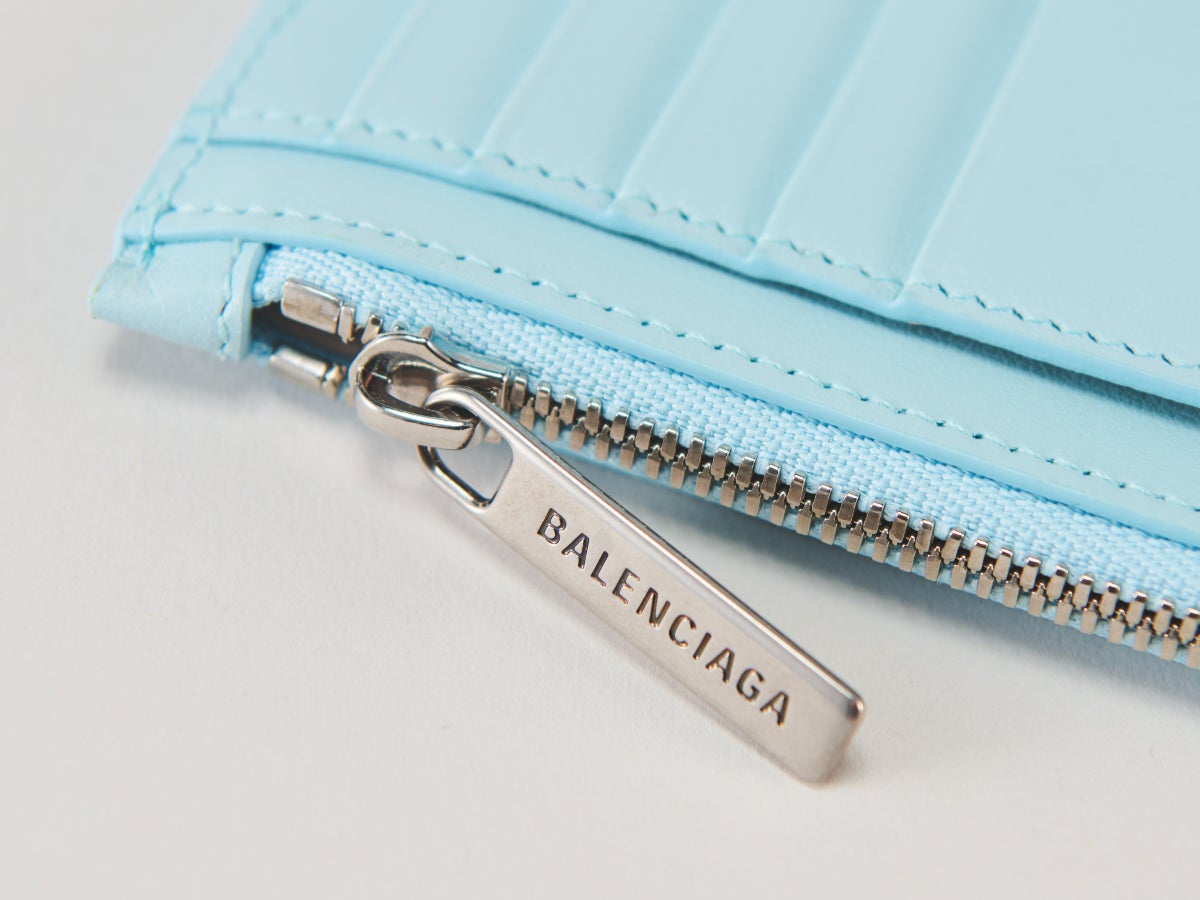 バレンシアガ BALENCIAGA 三つ折り財布 ブルー レディース BALENCIAGA 715234 1VG9Y 4636 （BLUE）  -waja bazar - 海外ファッションブランド通販サイト【公式】