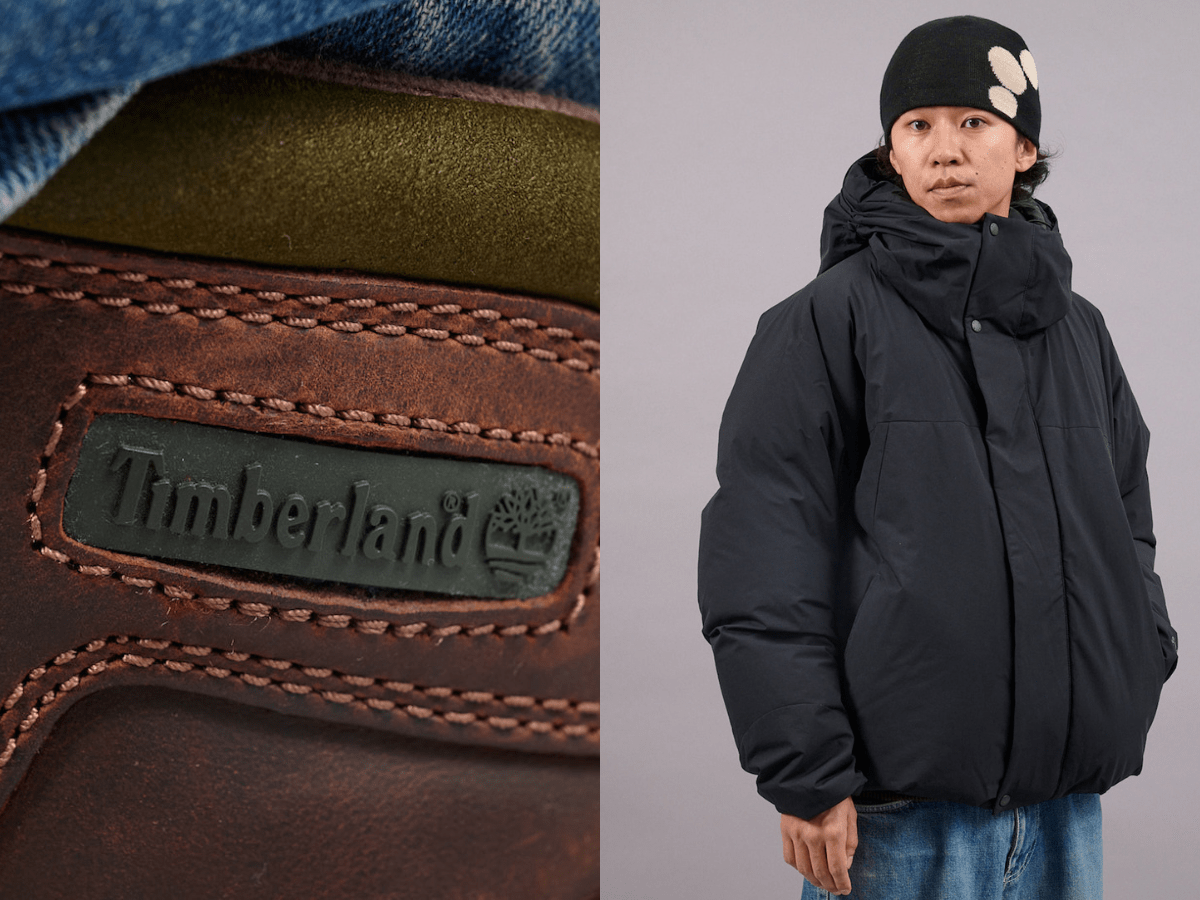 シンプルな黒はダウンデビューにぴったり！「ティンバーランド」のブーツを合わせたストリートカジュアル【目利きプレスが買ってよかった愛用ダウンスナップ #1】