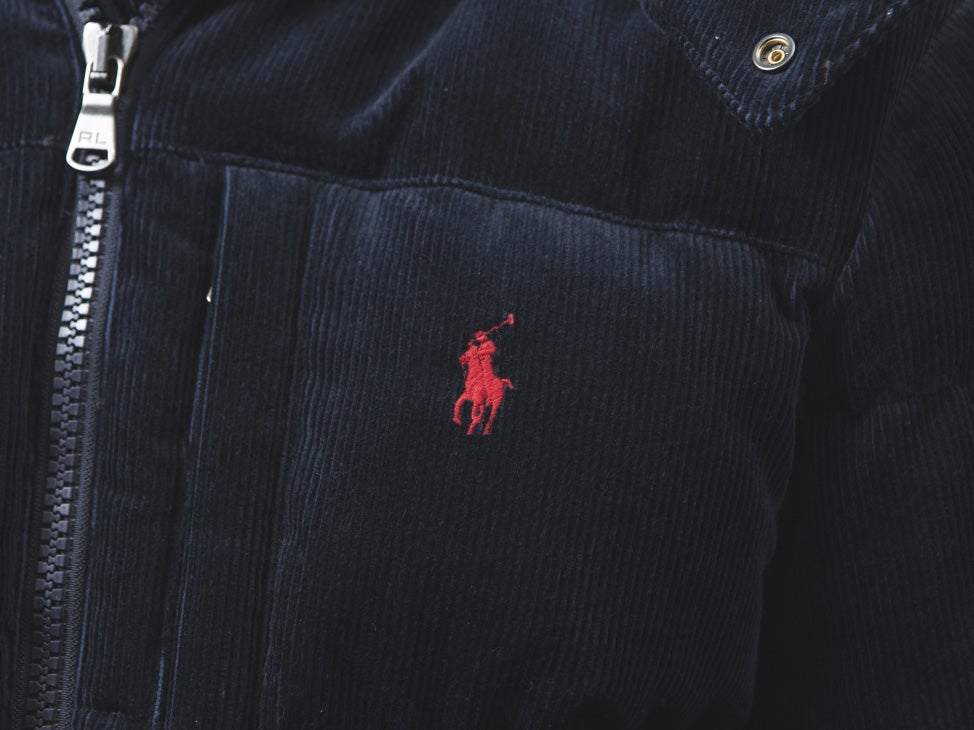 POLO ラルフローレンダウンジャケットフード付送料無料