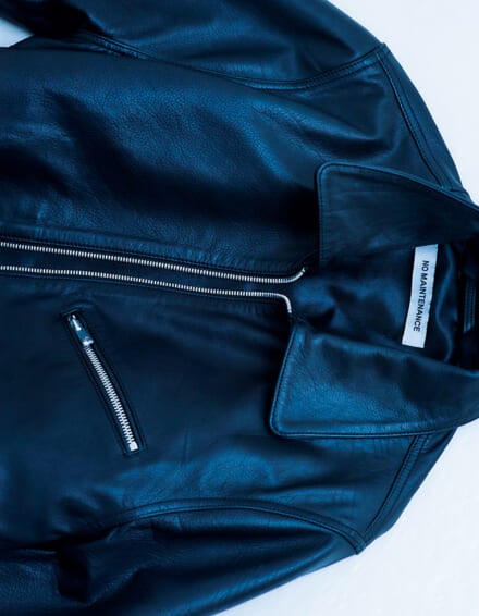 NO MAINTENANCE レザージャケット