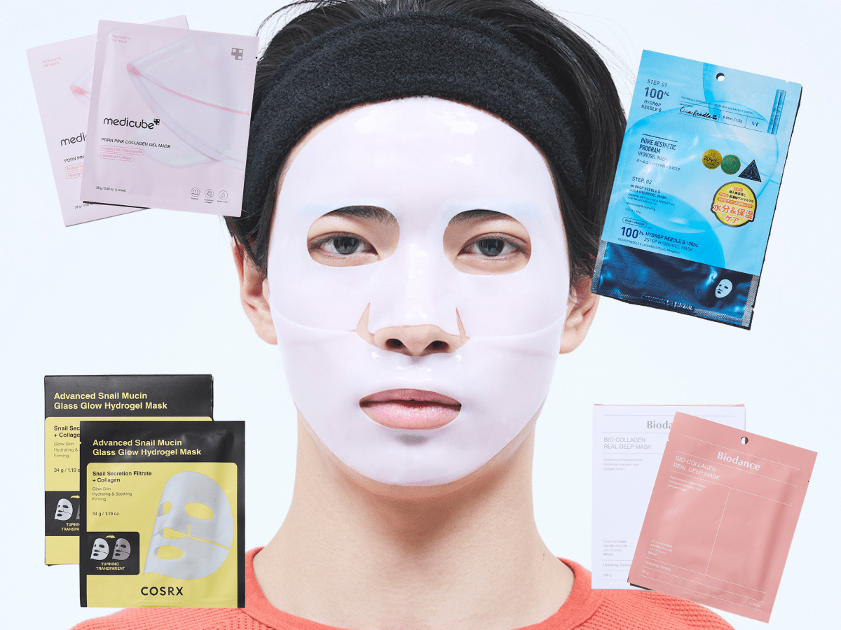 まるで“貼る美容液”!?　韓国で大人気、時間が経つと消える「ハイドロゲルマスク」４選。ズボラ男子を虜にするスペシャルケア！