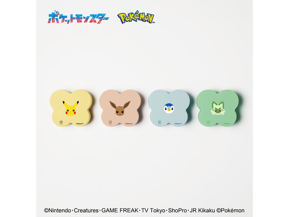 名品ブラシが、ポケモンデザインで登場！　完売前にゲットしたい、uka「ケンザン」のスペシャルエディション