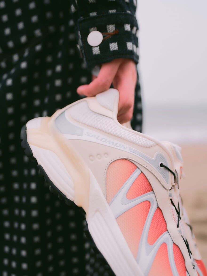 Salomonの新作スニーカー「XT-WHISPER」のアッパー