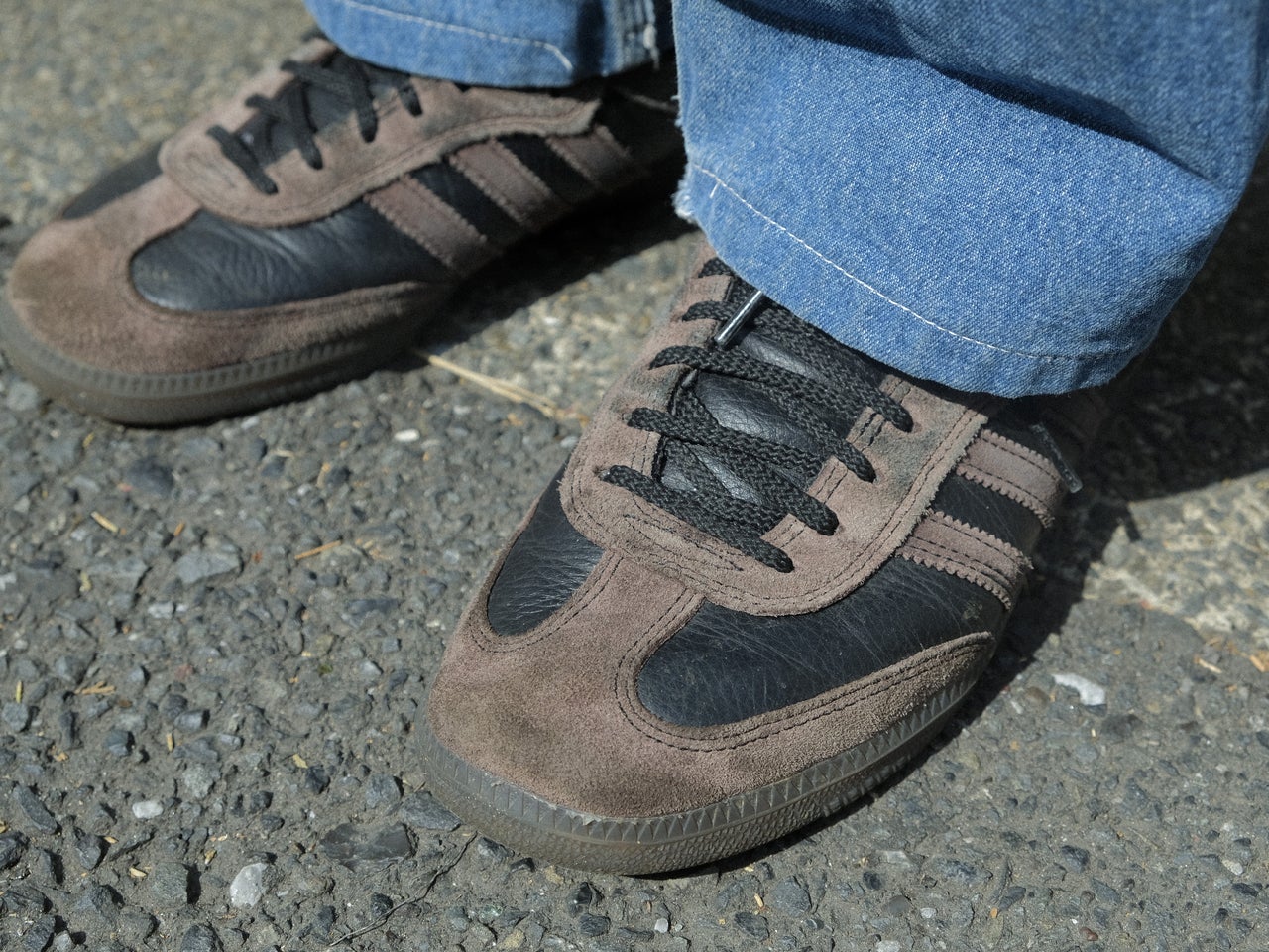 adidas Originals × Kader Sylla「Samba ADV」のトウ