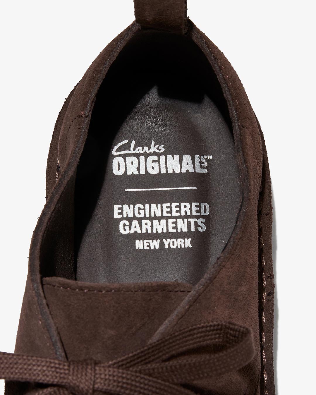 ENGINEERED GARMENTS Clarks Originals コラボレーション第二弾 エンジニアドガーメンツ クラークス インソール