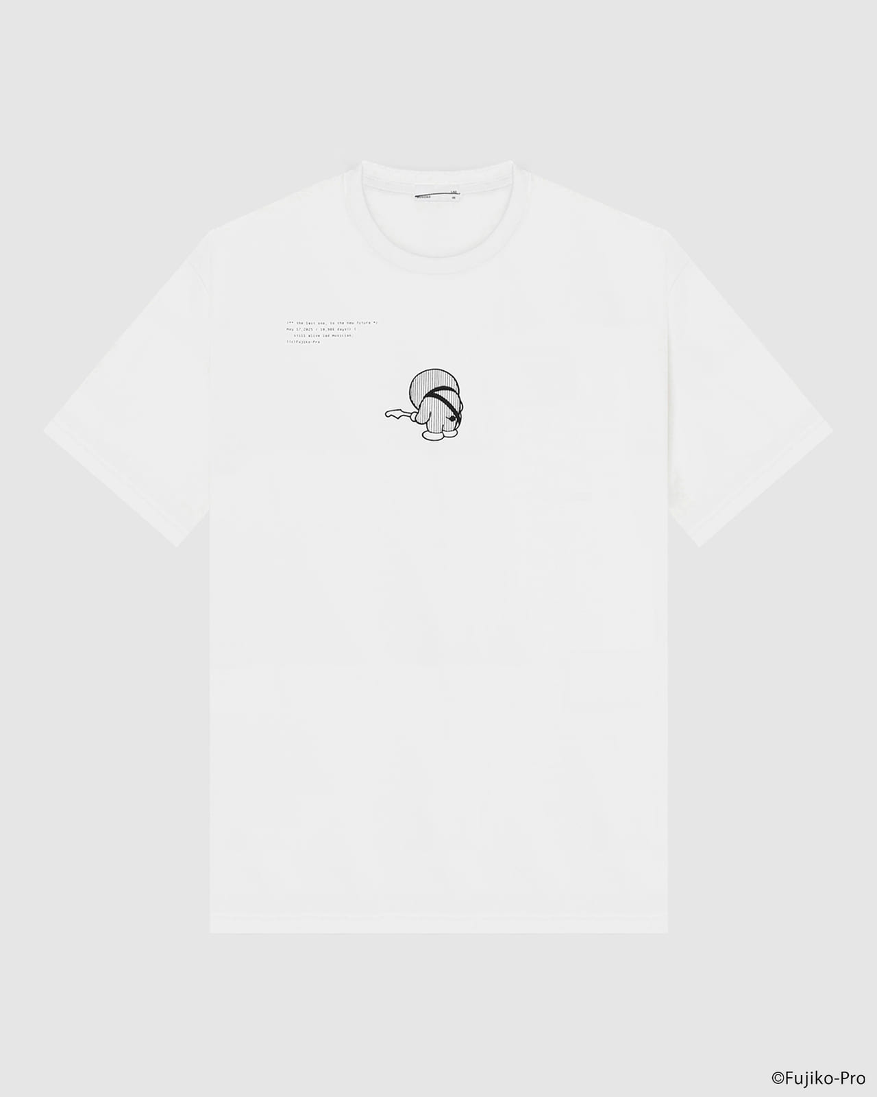 LAD MUSICIAN 『ドラえもん』 Tシャツ ホワイト ブラック ロゴ