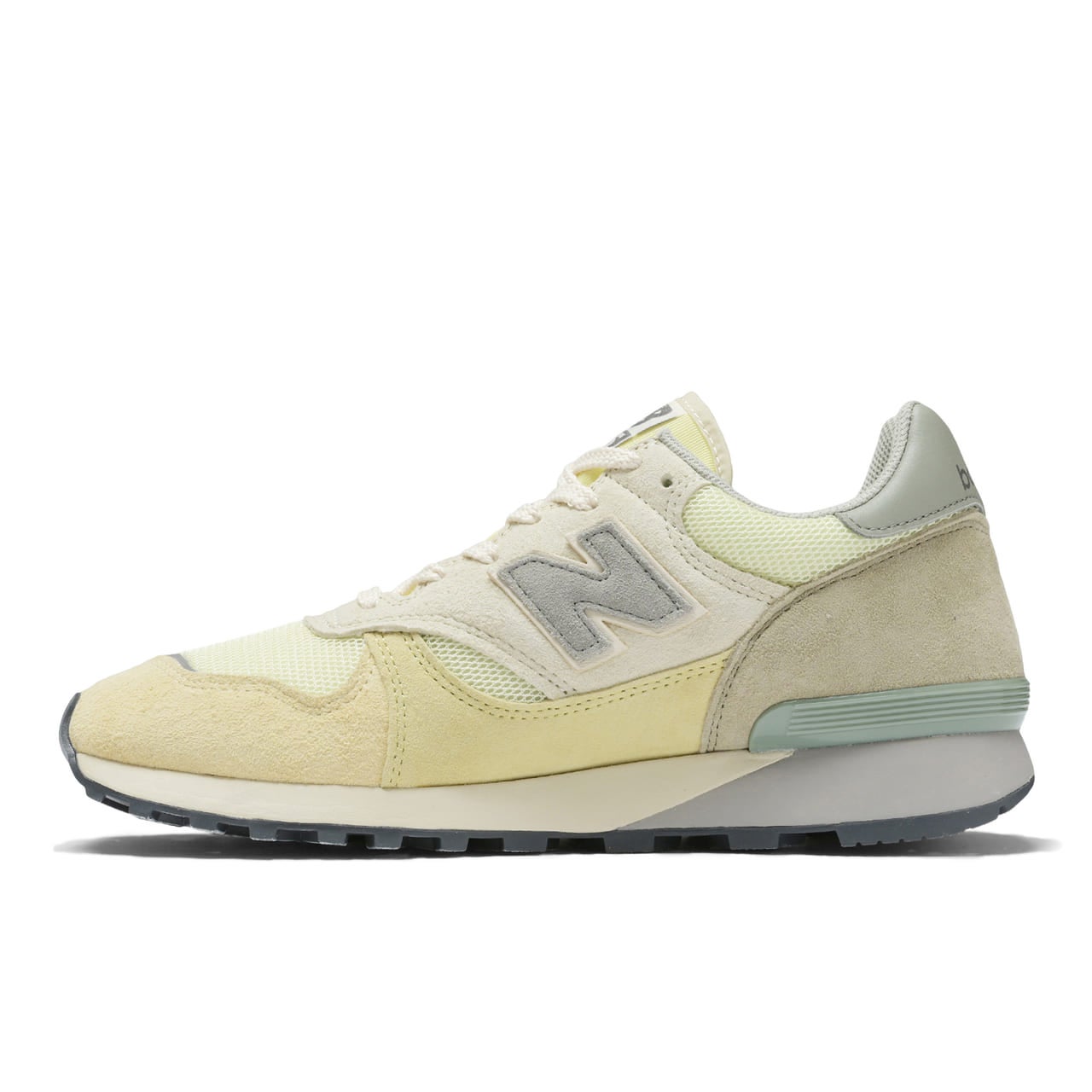 AURALEE オーラリー New Balance ニューバランス イエロー 側面
