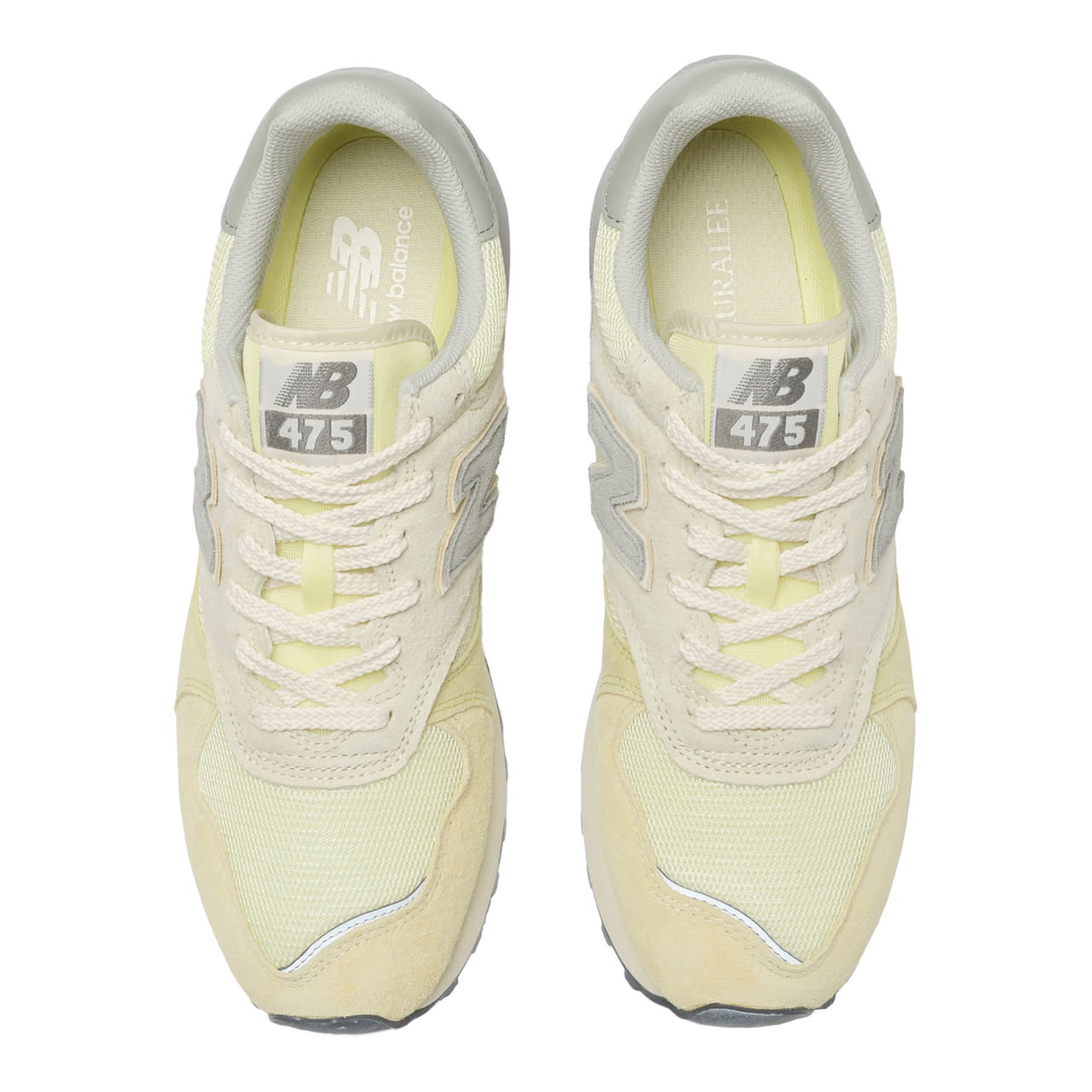 AURALEE オーラリー New Balance ニューバランス イエロー 俯瞰