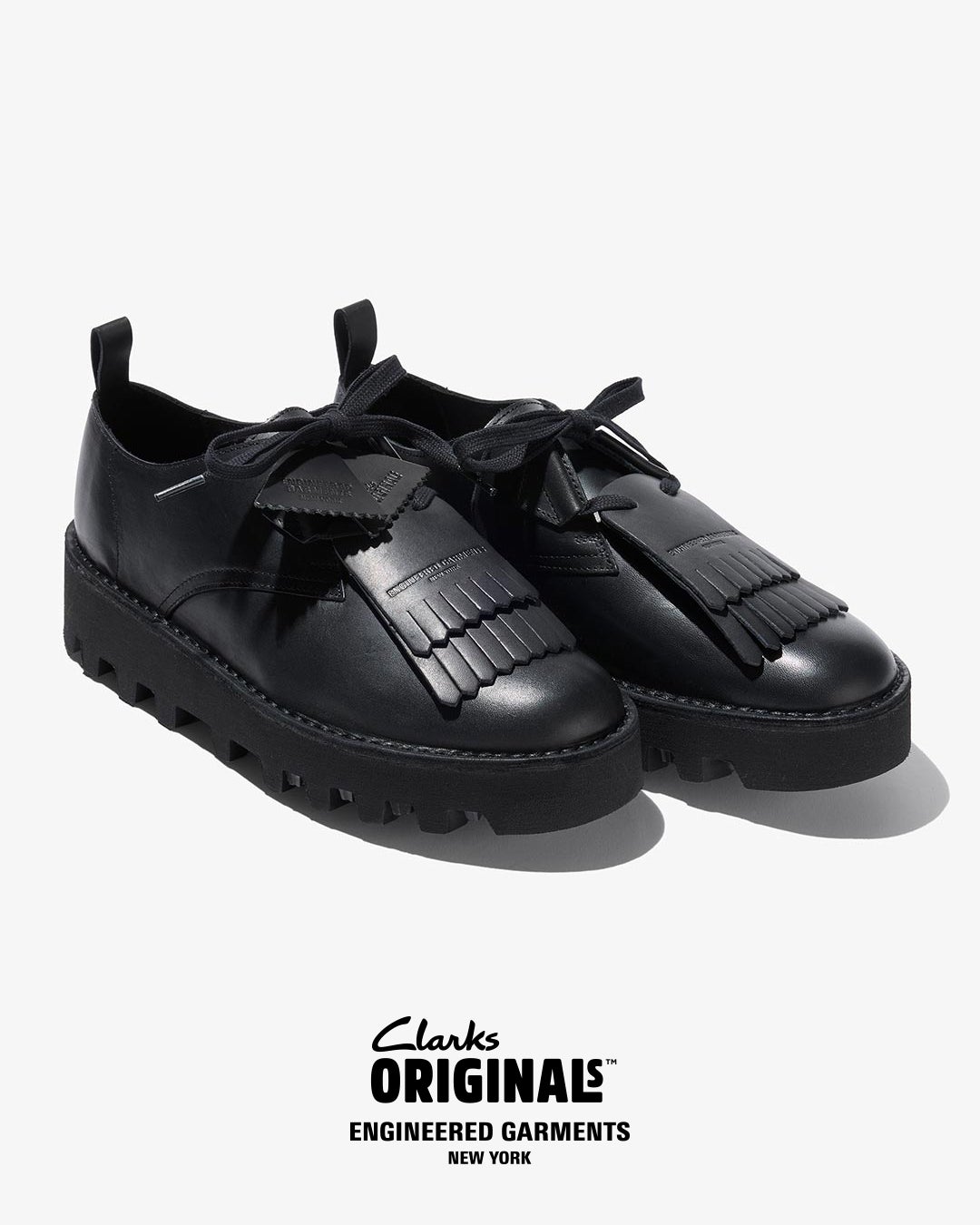 ENGINEERED GARMENTS Clarks Originals コラボレーション第二弾 エンジニアドガーメンツ クラークス ブラック