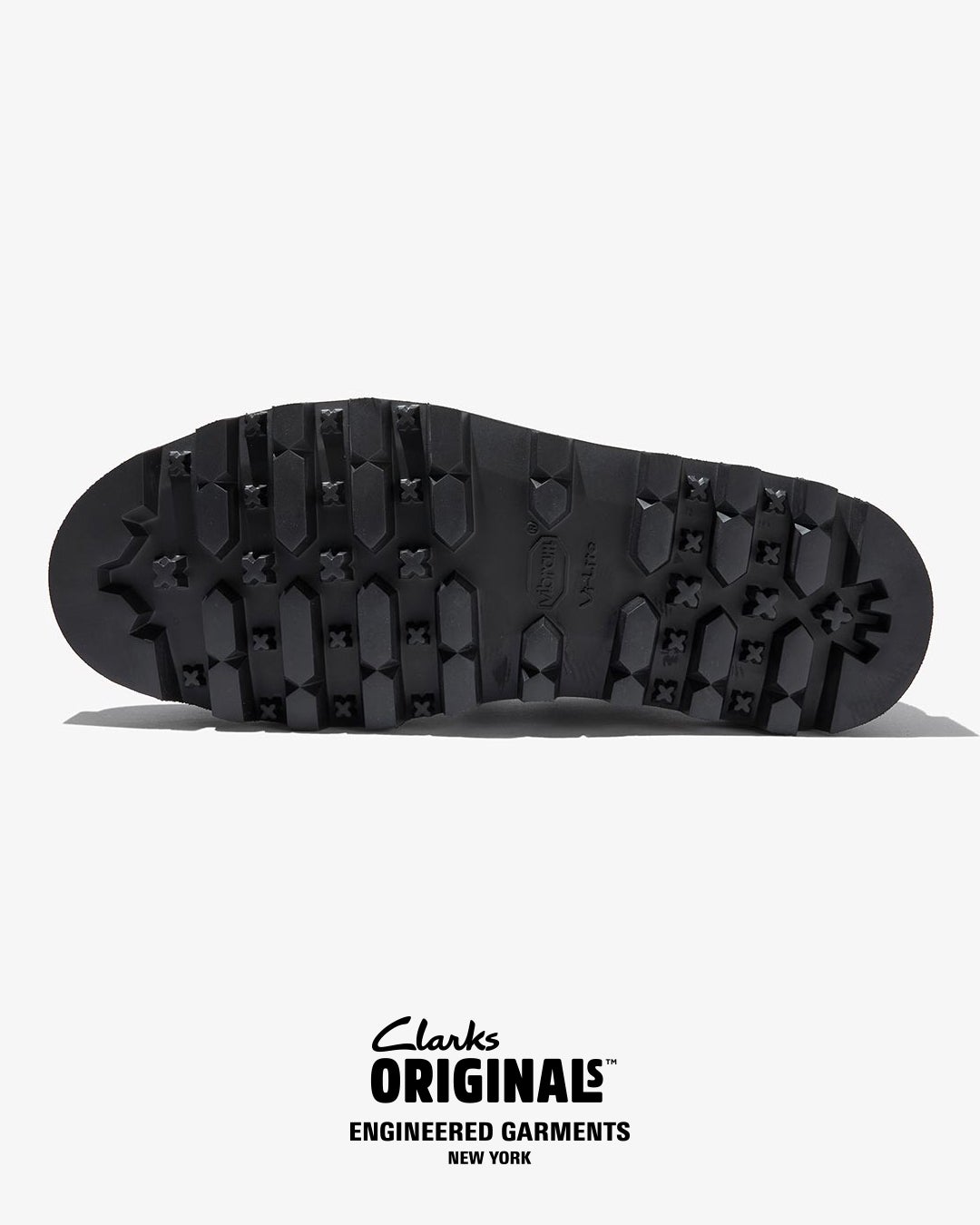 ENGINEERED GARMENTS Clarks Originals コラボレーション第二弾 エンジニアドガーメンツ クラークス ブラック 外ソール