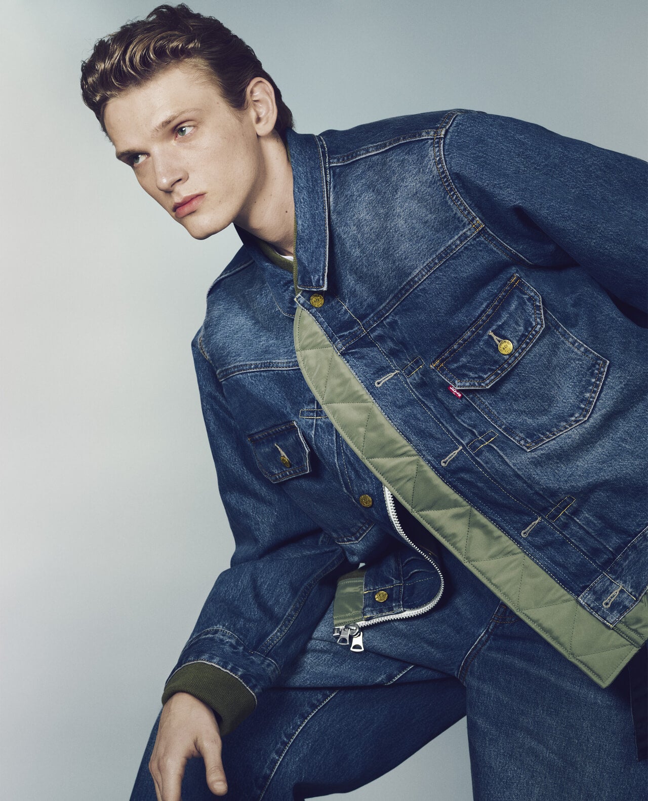Levi’s® sacai リーバイス サカイ　ジャケット　ビジュアル３