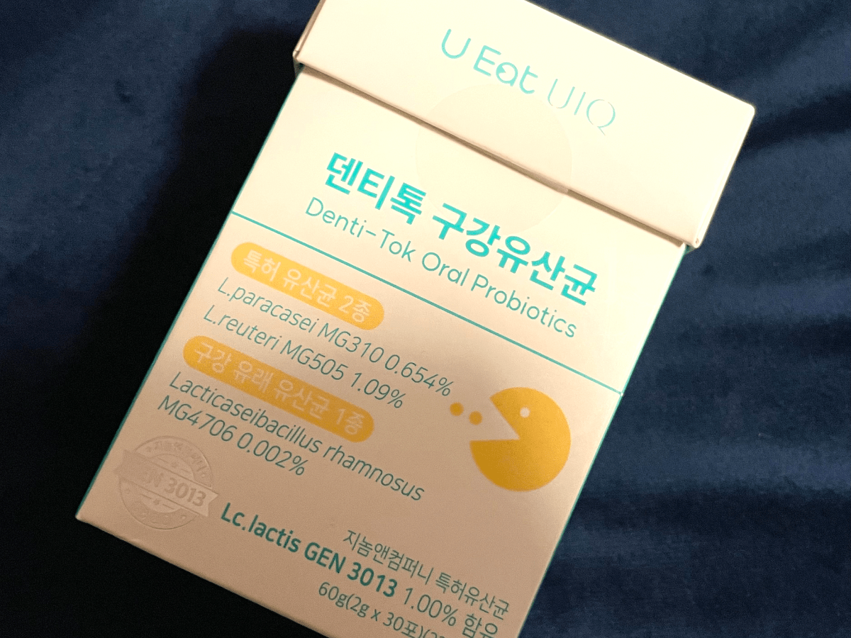 UIQ デンティ・トックオーラル乳酸菌 パッケージ