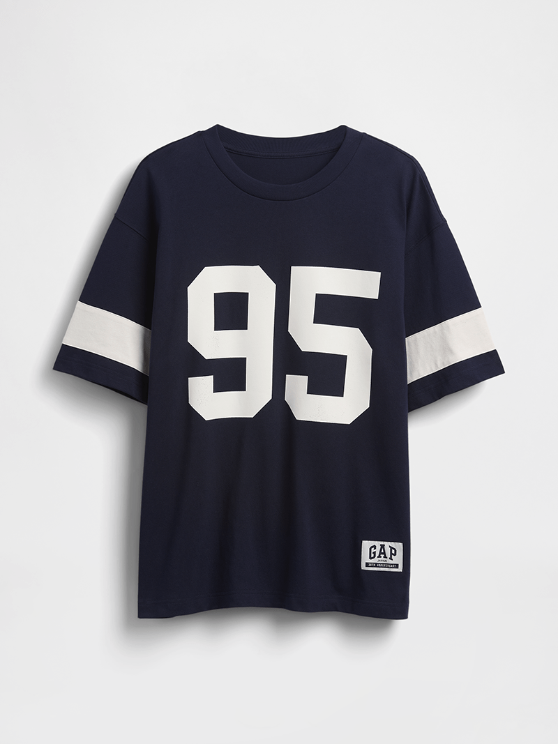 Gap(ギャップ)の日本上陸30周年記念Tシャツ ネイビー