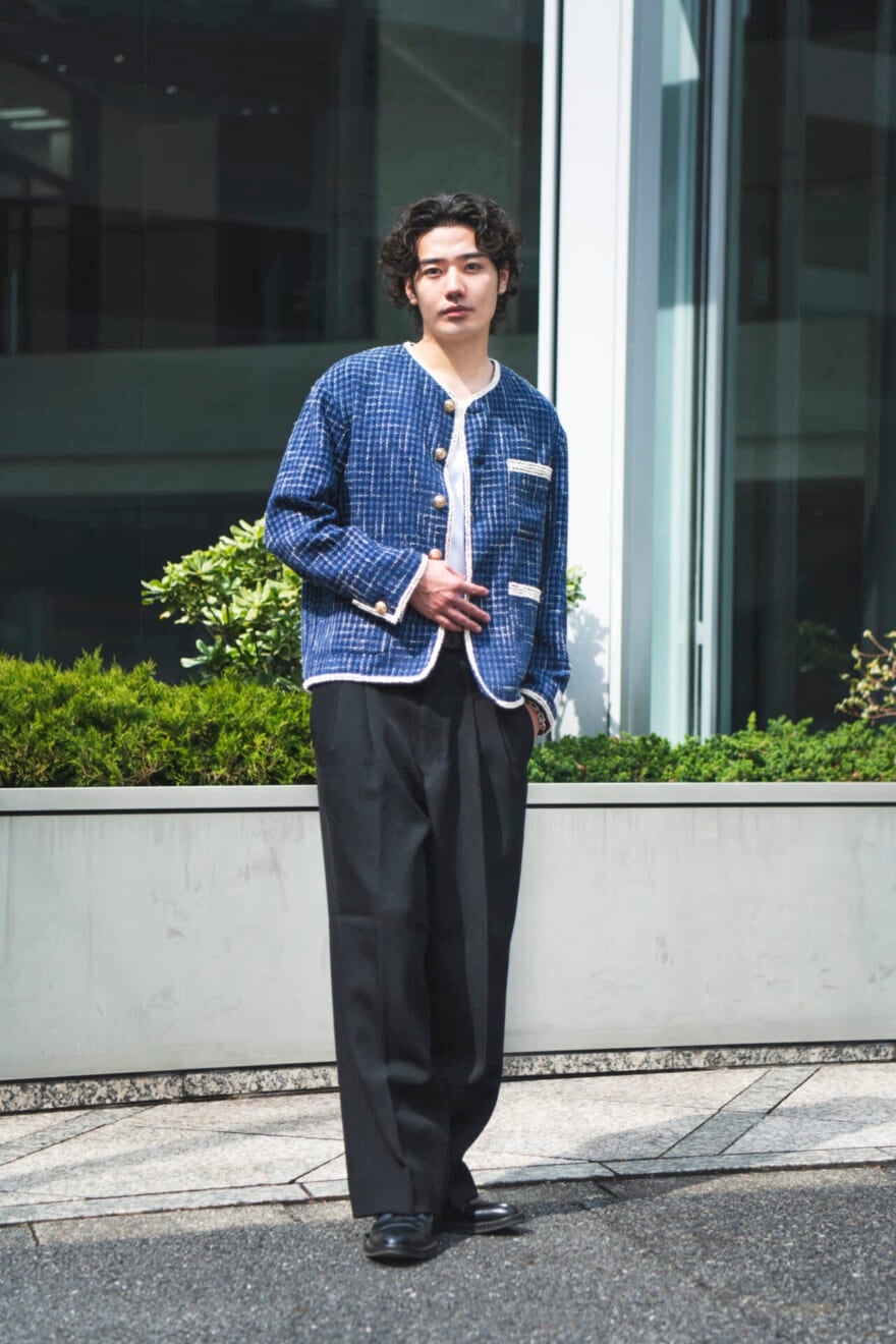 鈴々木響の私服_全身