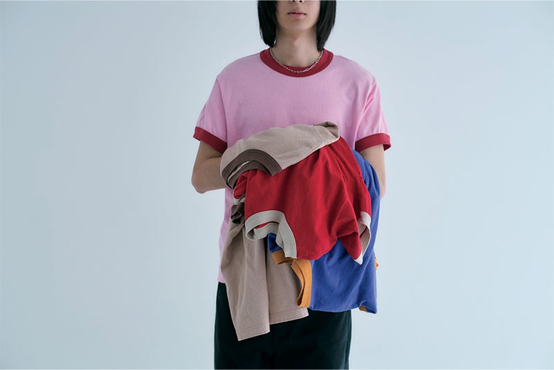 FilMelange × SUPER A MARKETのTシャツ